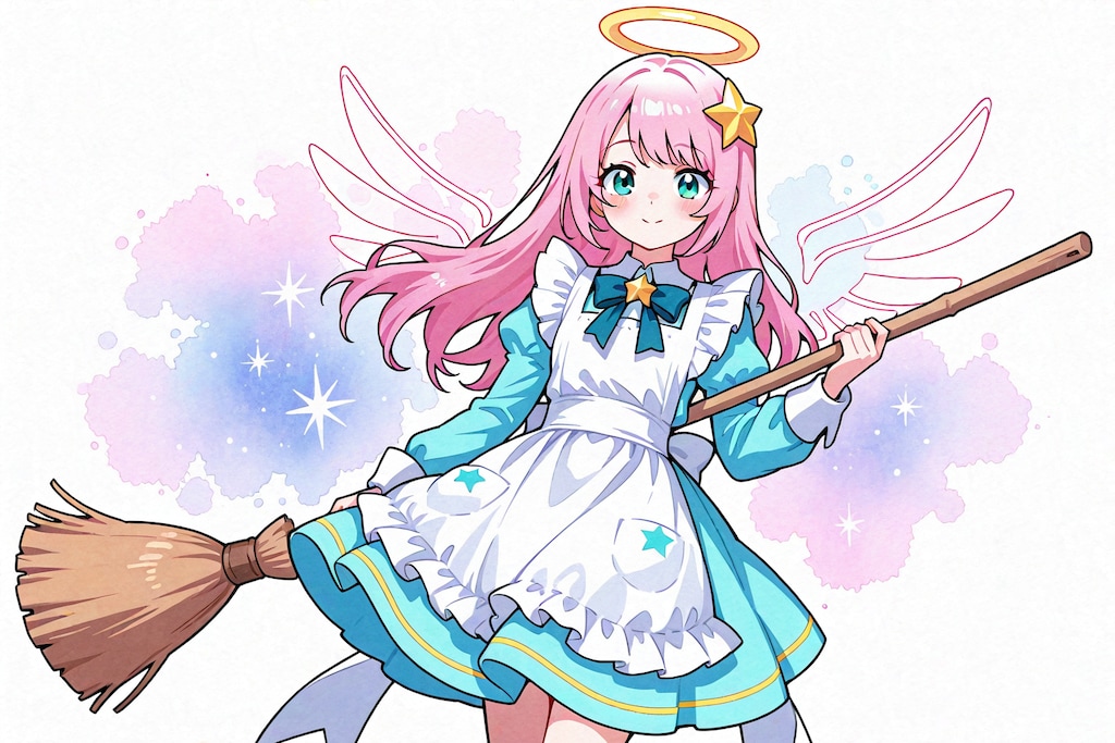 お掃除天使さん