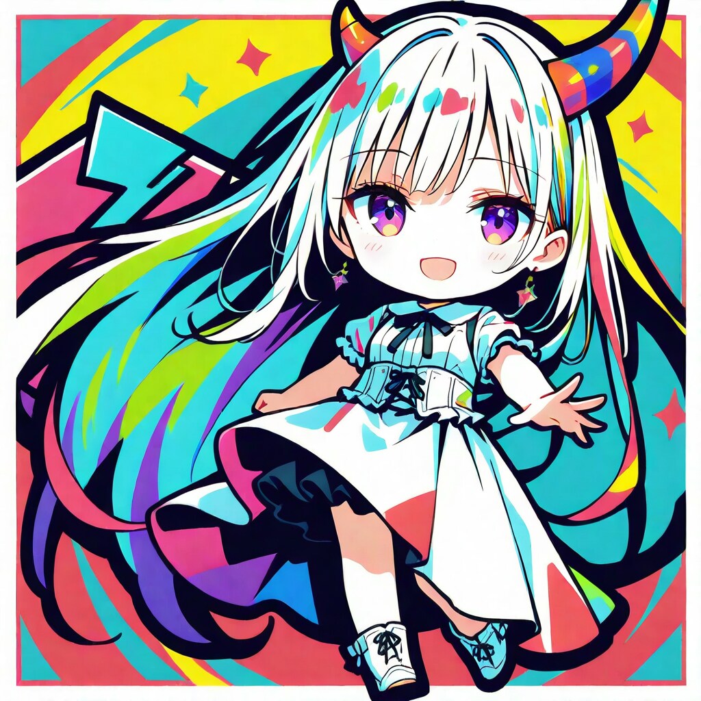 カラフルツノガール
