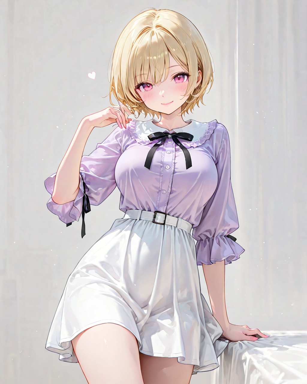 ショートカットのリーシャ