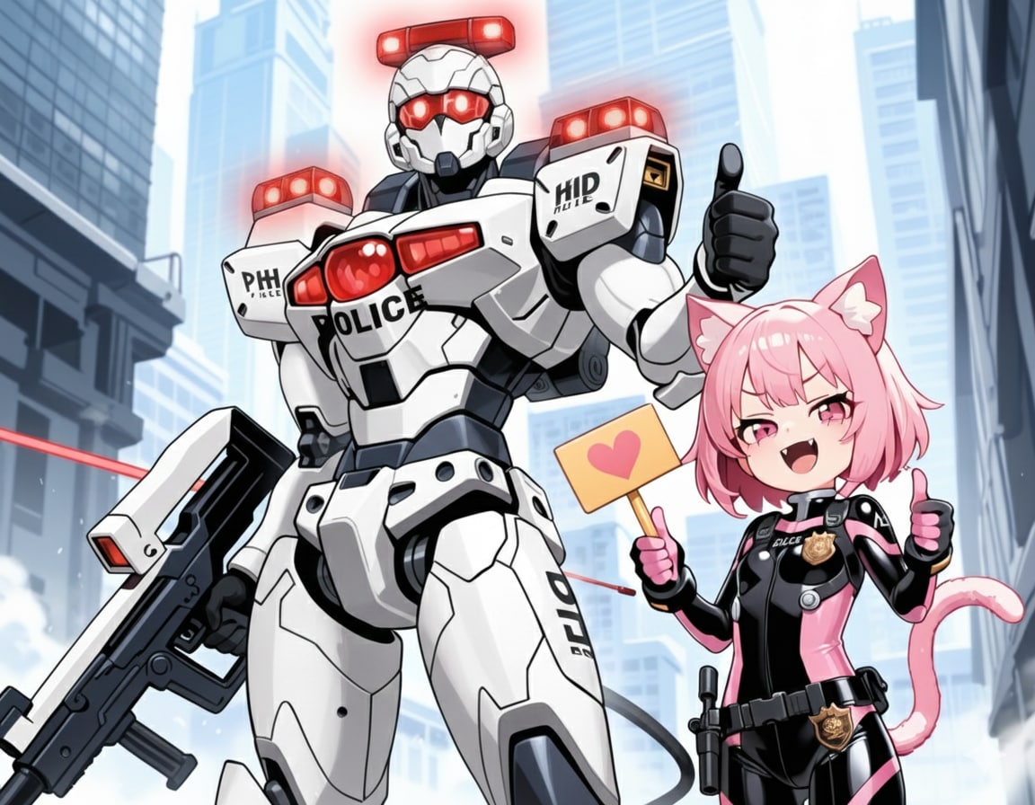 ニャトレイバー！！ | の人気AIイラスト・グラビア