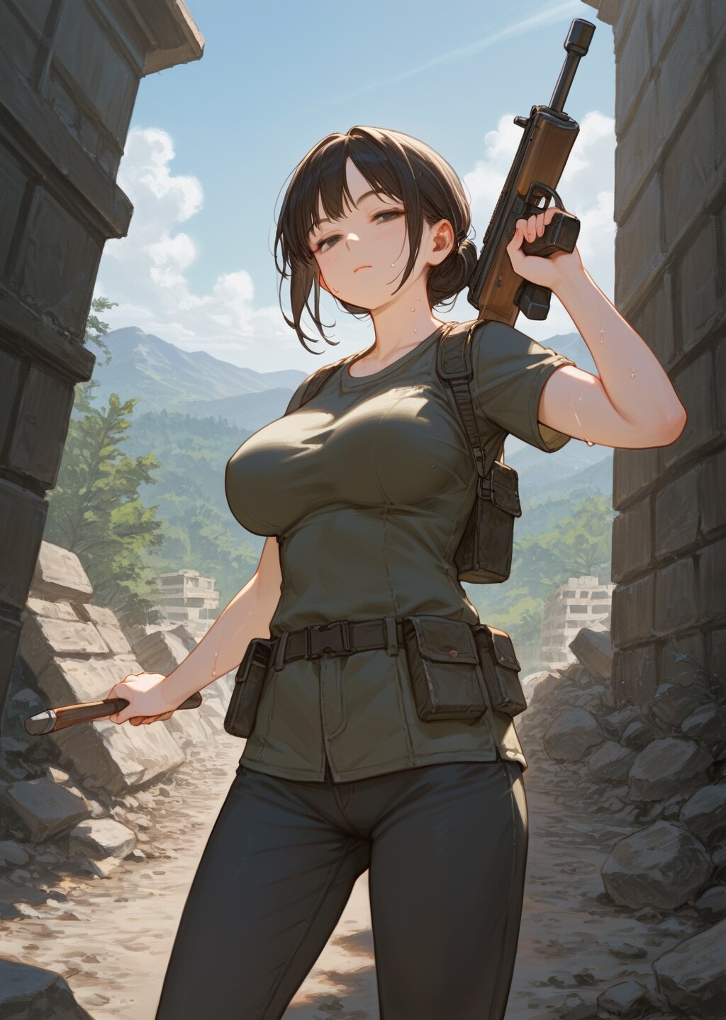 黄昏梟パトローラー | の人気AIイラスト・グラビア