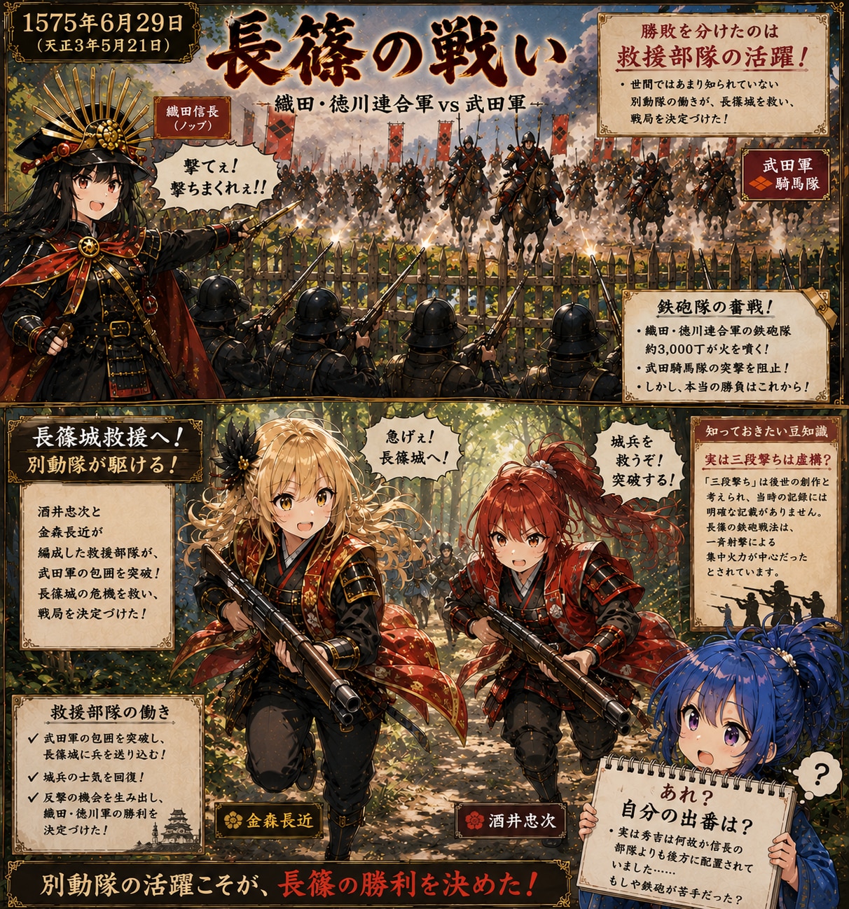 6月29日は長篠の戦いの日