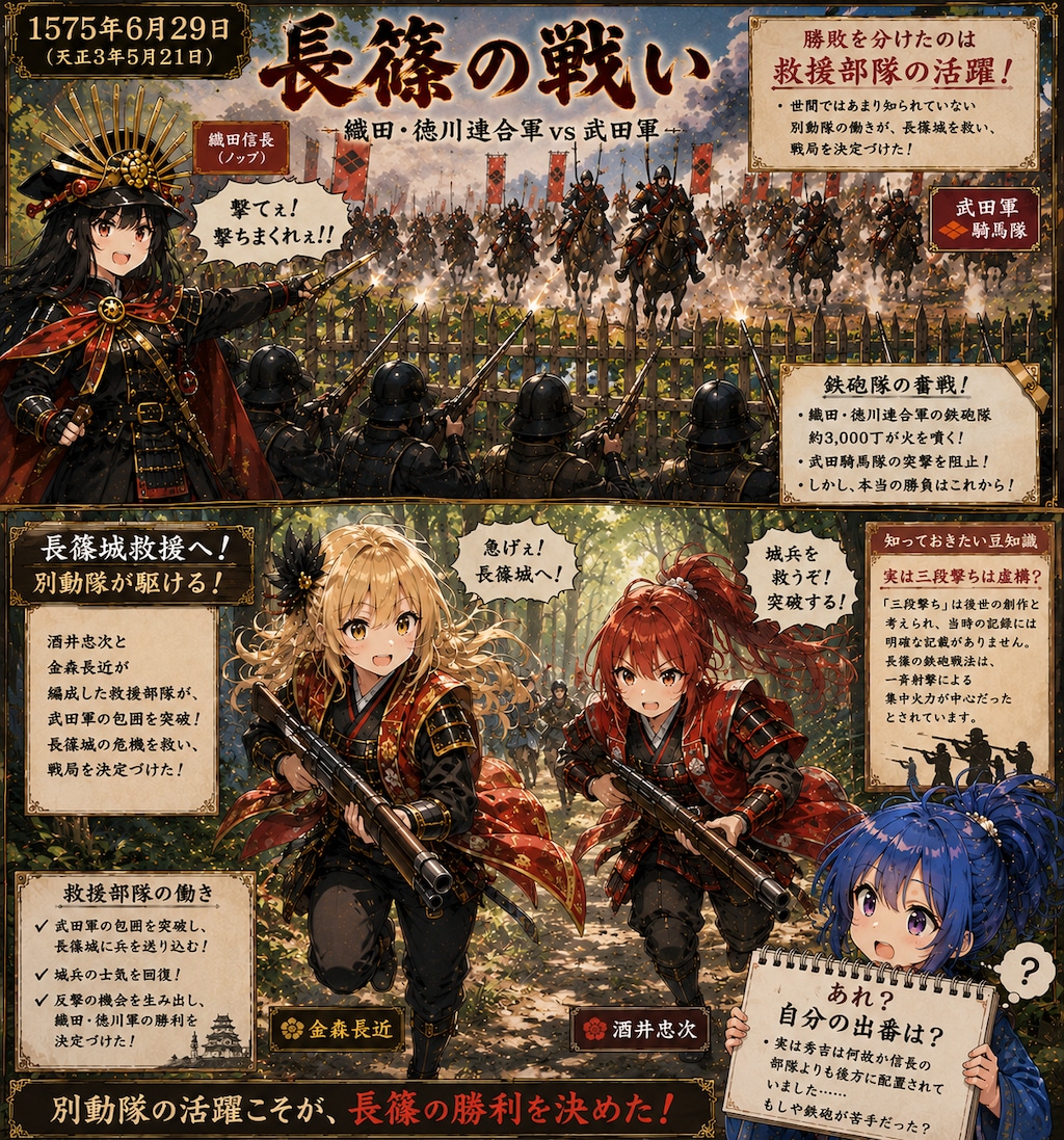 6月29日は長篠の戦いの日