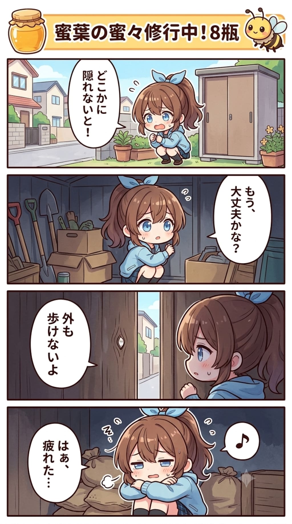 蜜葉の蜜々修行中！8瓶
