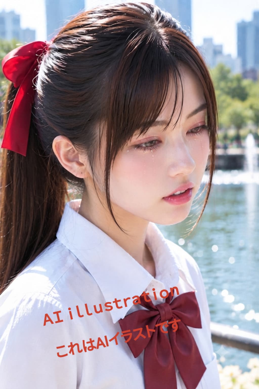 初恋のポニーテール美少女