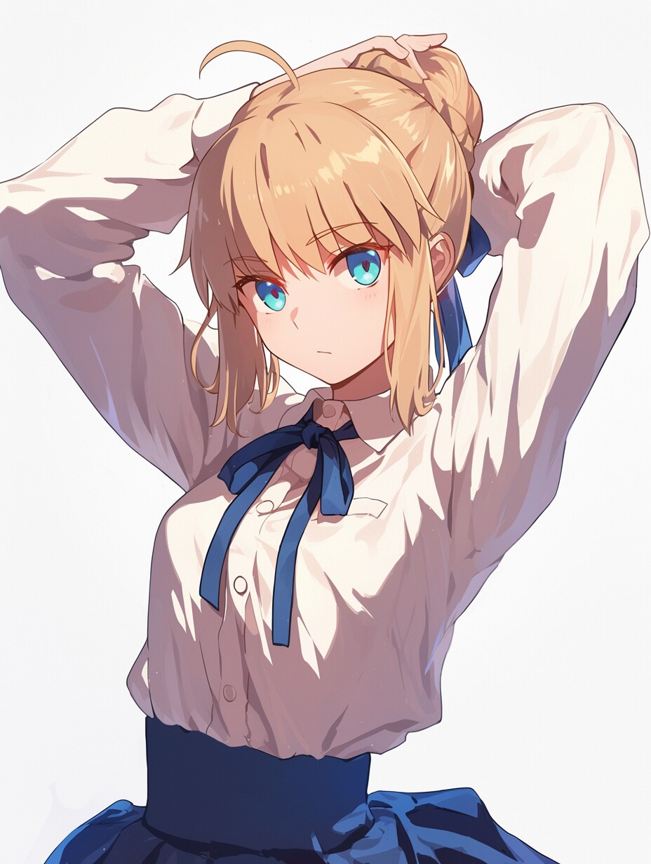 セイバー　普段着