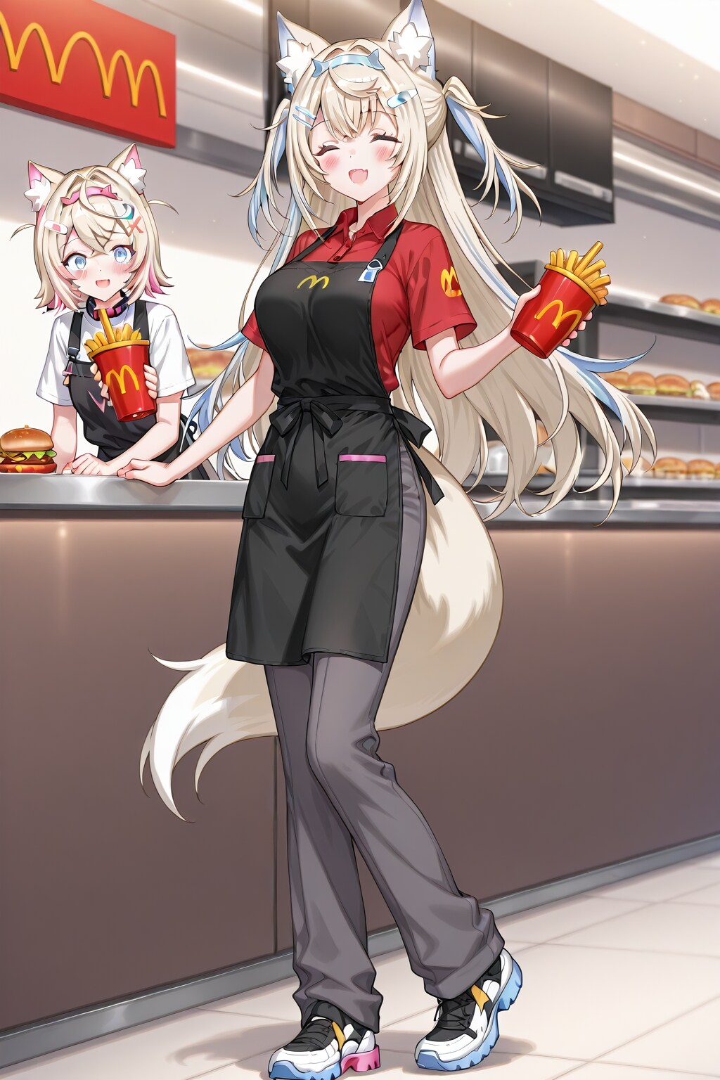 フワモコバーガー