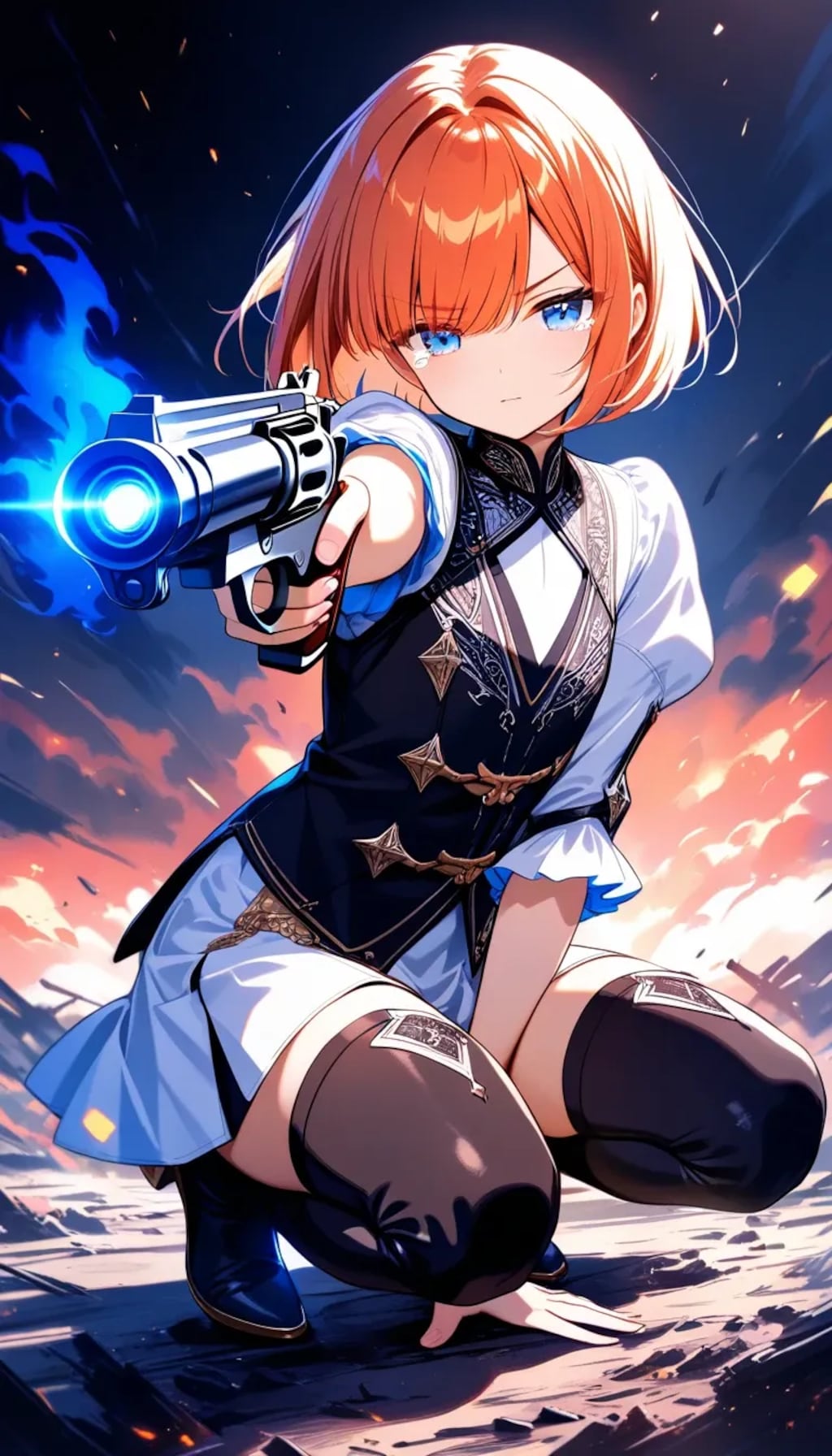 異世界SOS!!　覚醒『女神の力で無限リボルバーだけど、いい加減疲れたんだよー！』ガリア（男の娘な聖騎士）
