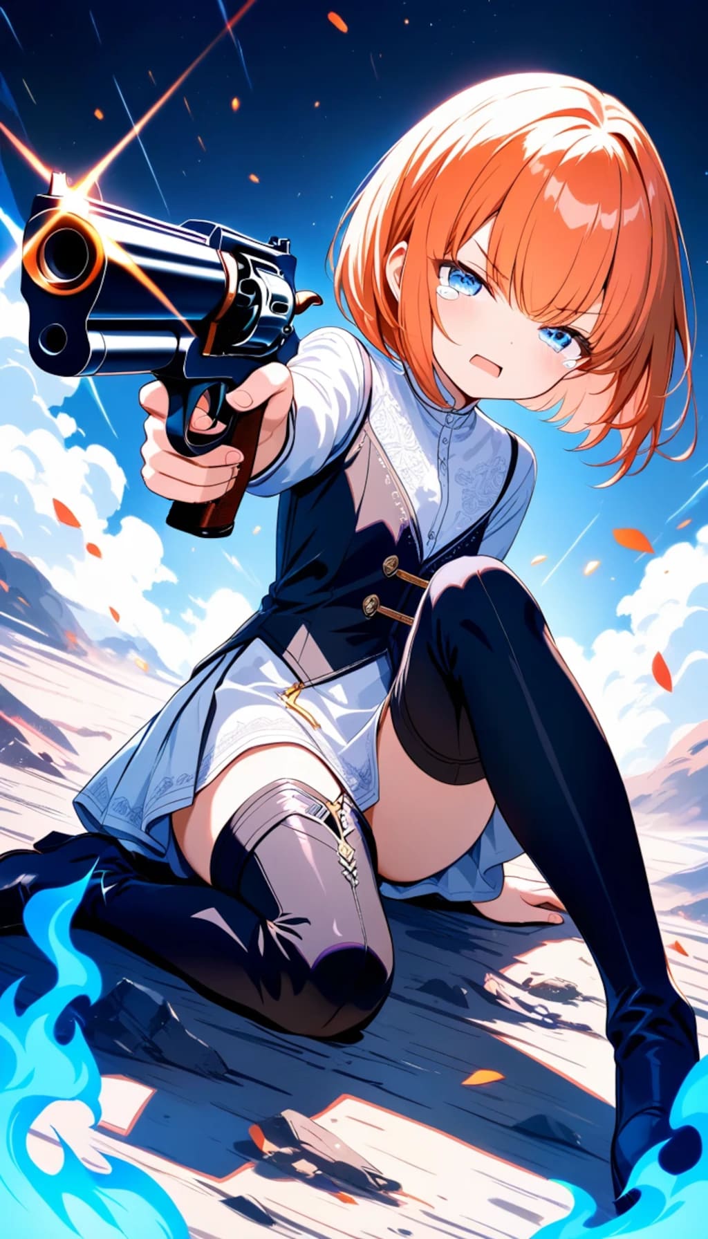 異世界SOS!!　覚醒『女神の力で無限リボルバーだけど、いい加減疲れたんだよー！』ガリア（男の娘な聖騎士）