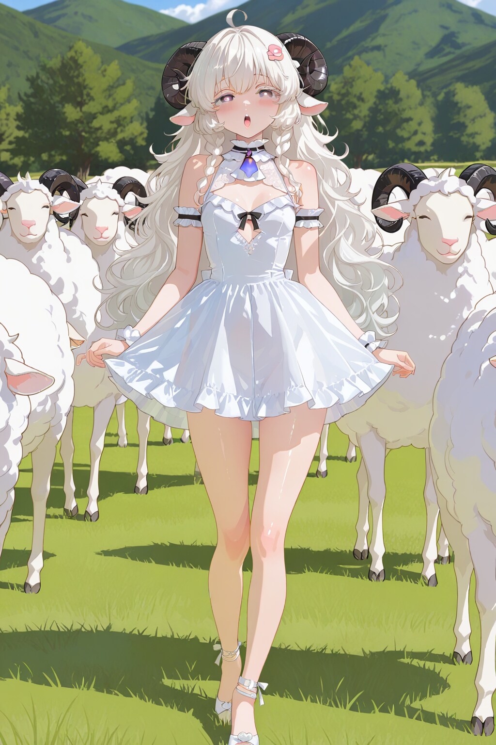 Sheep girl