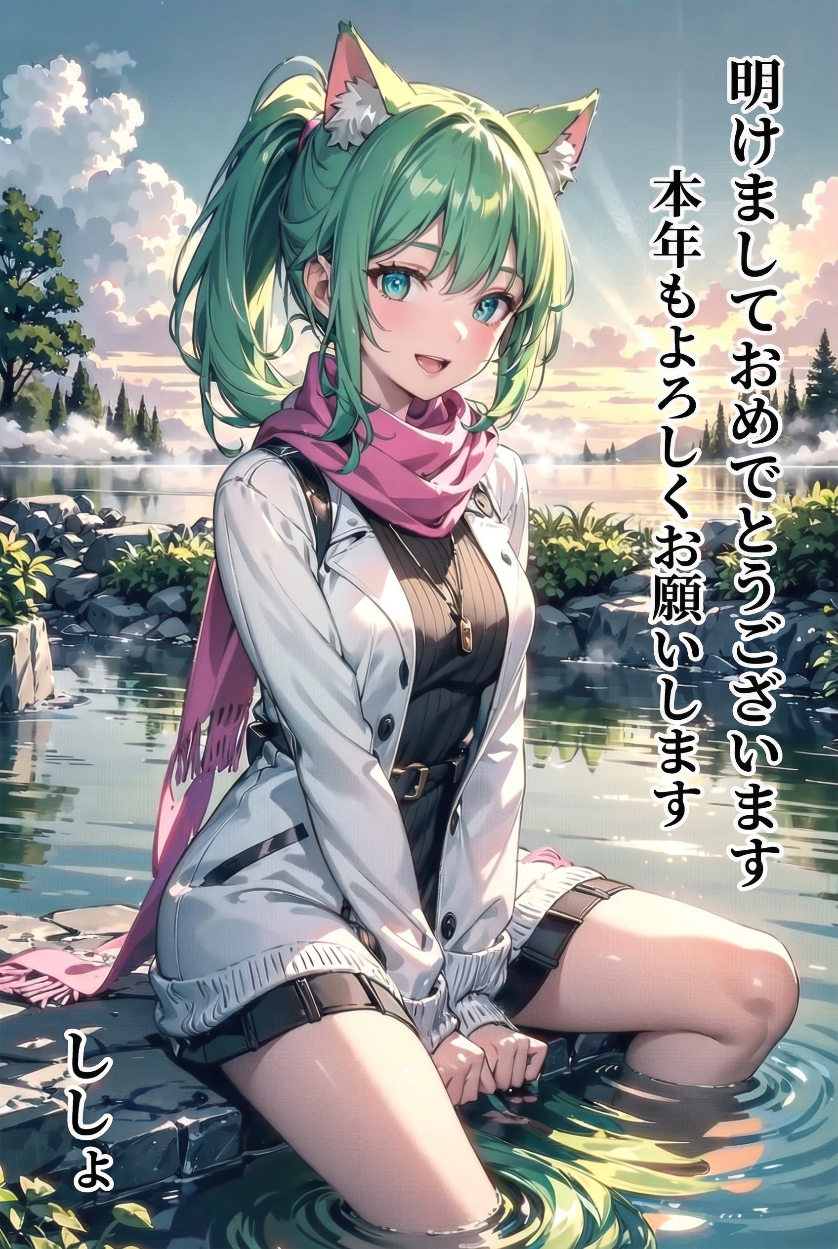 明けましておめでとうございます🌅🎍🐱✨ | の人気AIイラスト・グラビア