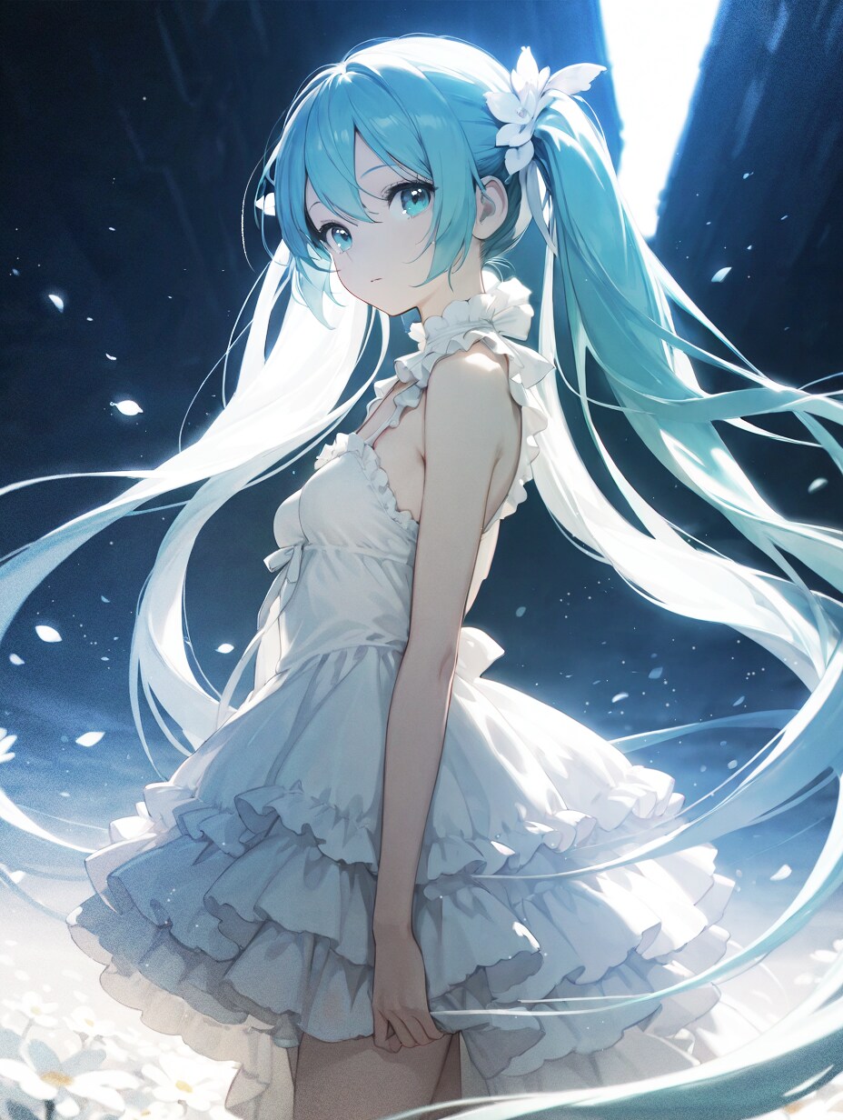 Blue and White | の人気AIイラスト・グラビア