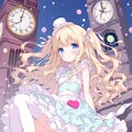 時計台の少女 2枚目