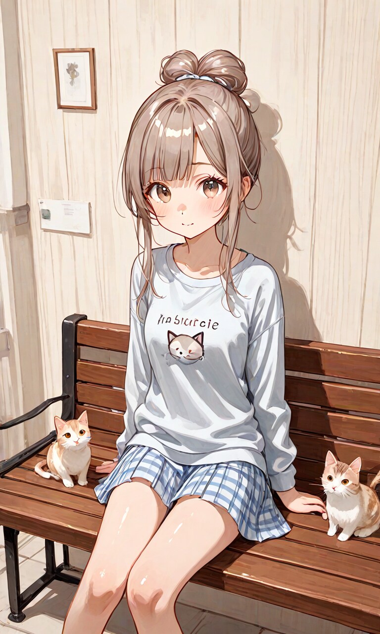 子猫と | の人気AIイラスト・グラビア