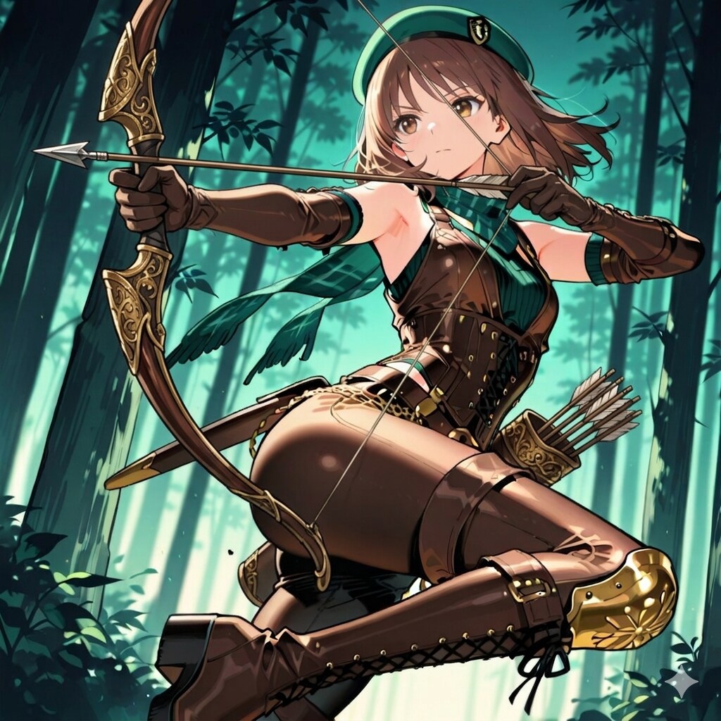 深緑の射手