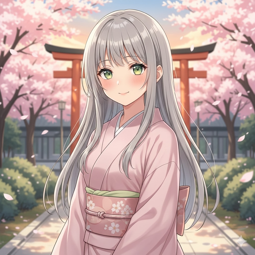 桜色のまなざし | の人気AIイラスト・グラビア