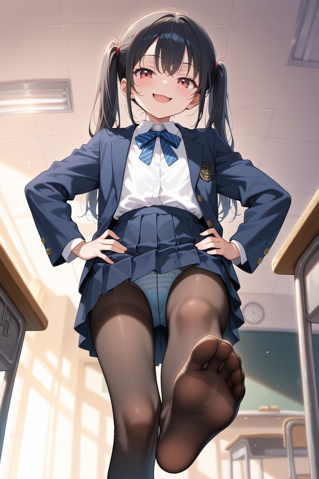 黒タイツで踏んでくれる凛ちゃん