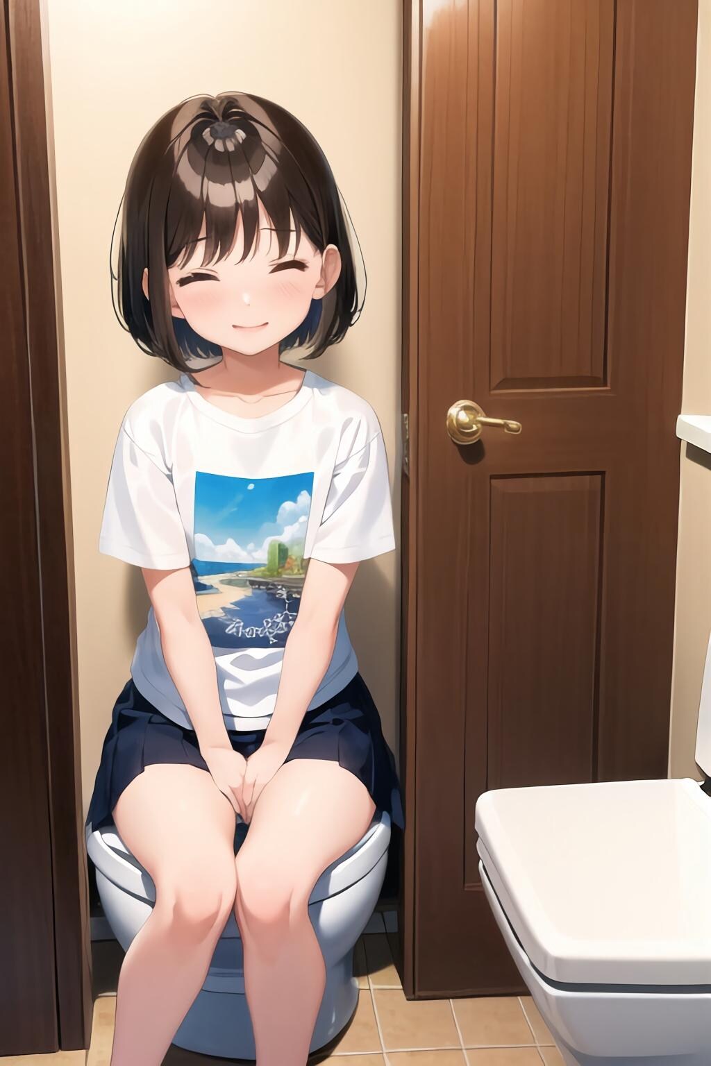 御手洗について学ぶうちの子