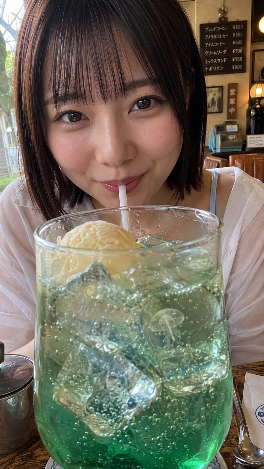 A Sip of Emerald Afternoon