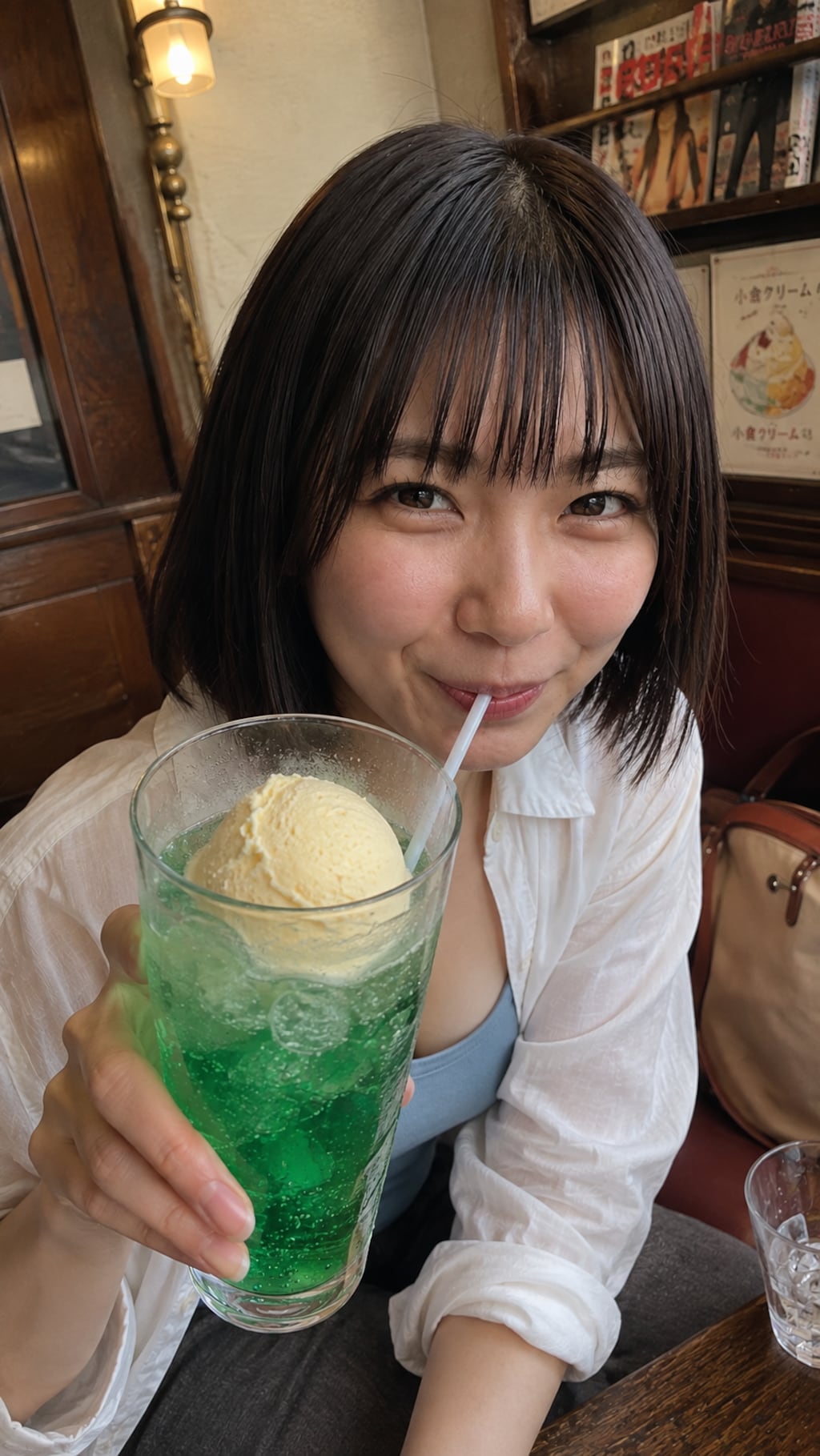 A Sip of Emerald Afternoon