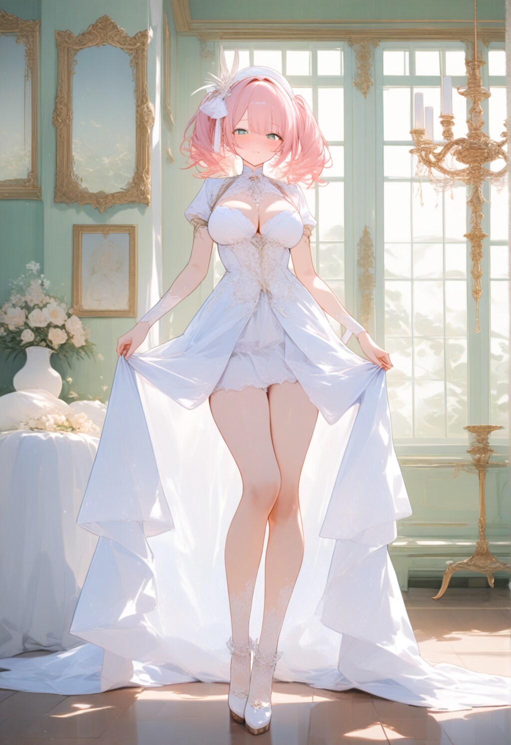 練習作品③うさぎちゃんの習作です