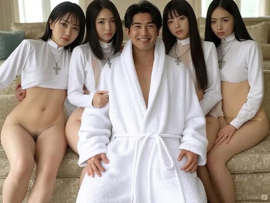 一夫多妻婚　牧師４