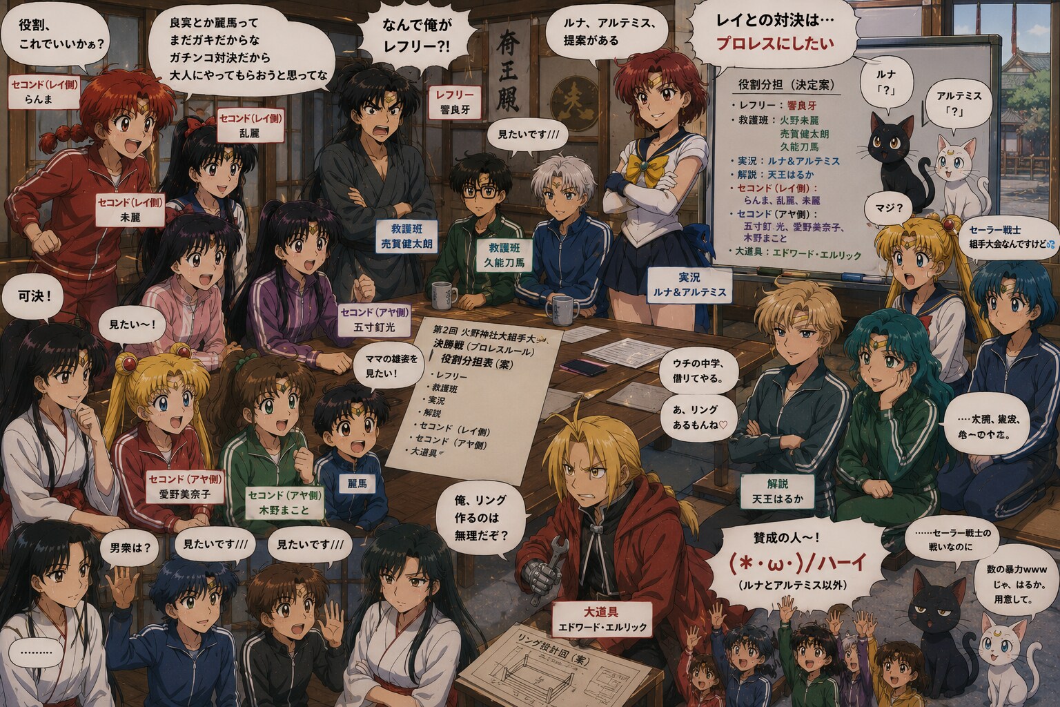 第2回 火野神社大組手大会　決勝戦まで | の人気AIイラスト・グラビア
