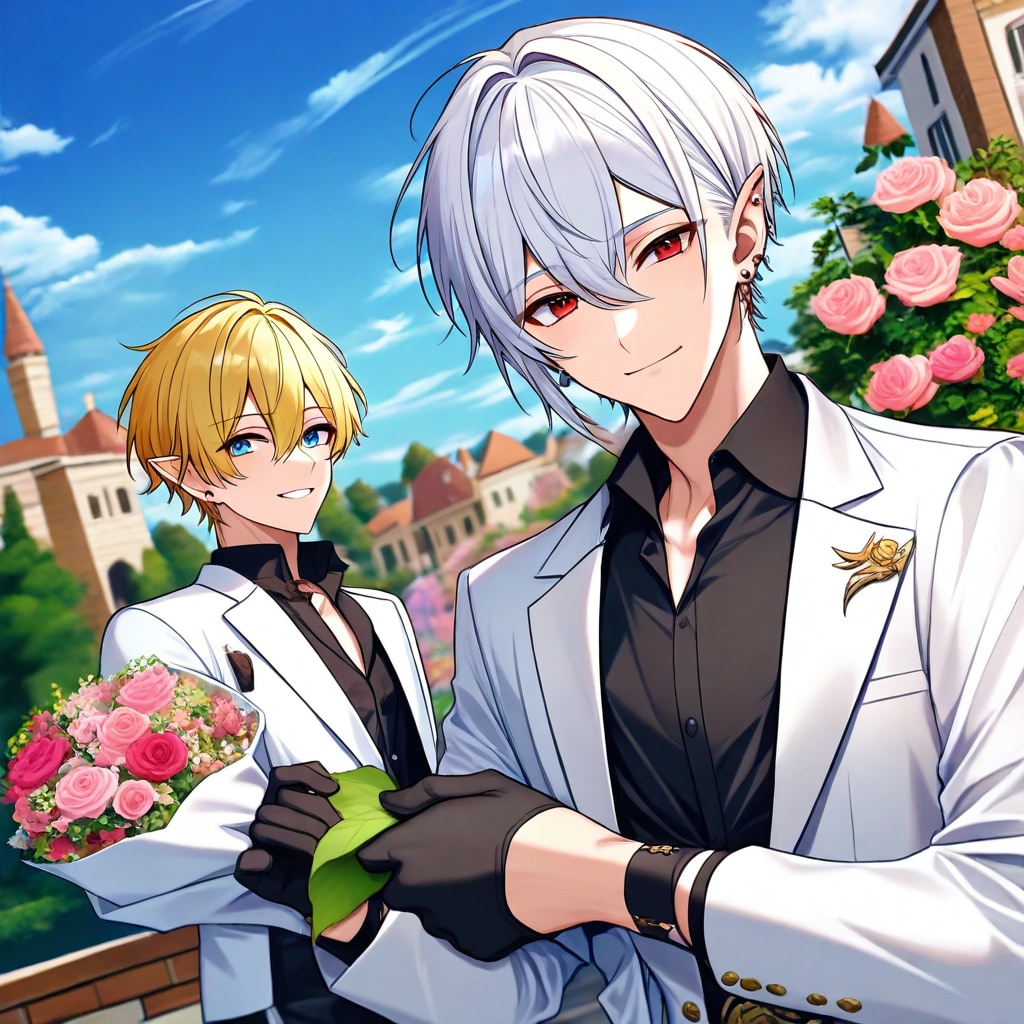 貴方に最高の花束を | の人気AIイラスト・グラビア