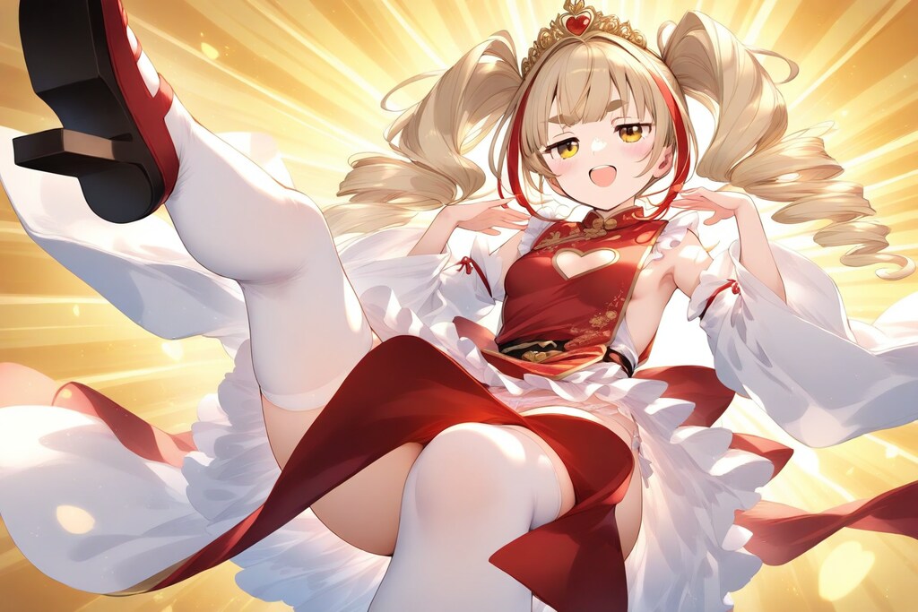 金髪ドリルっ子