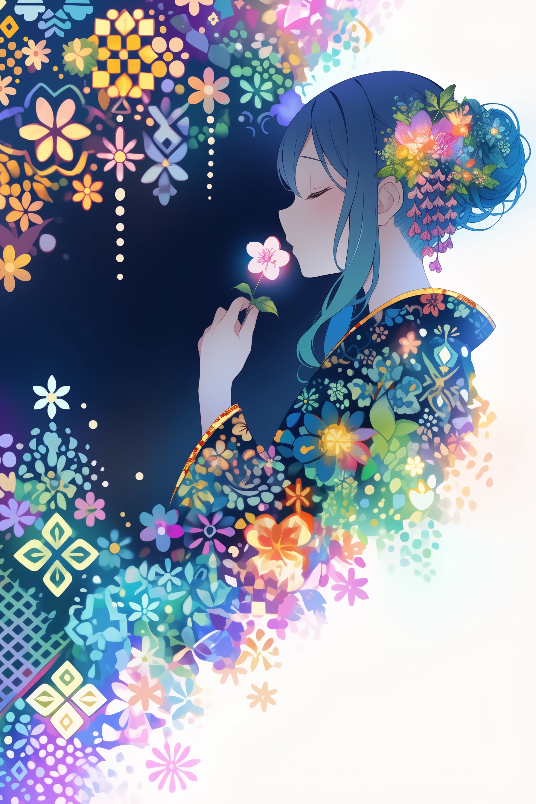 雪の華