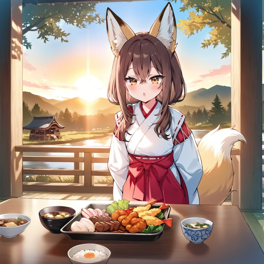 わー豪華な朝ごはんだ。 | の人気AIイラスト・グラビア