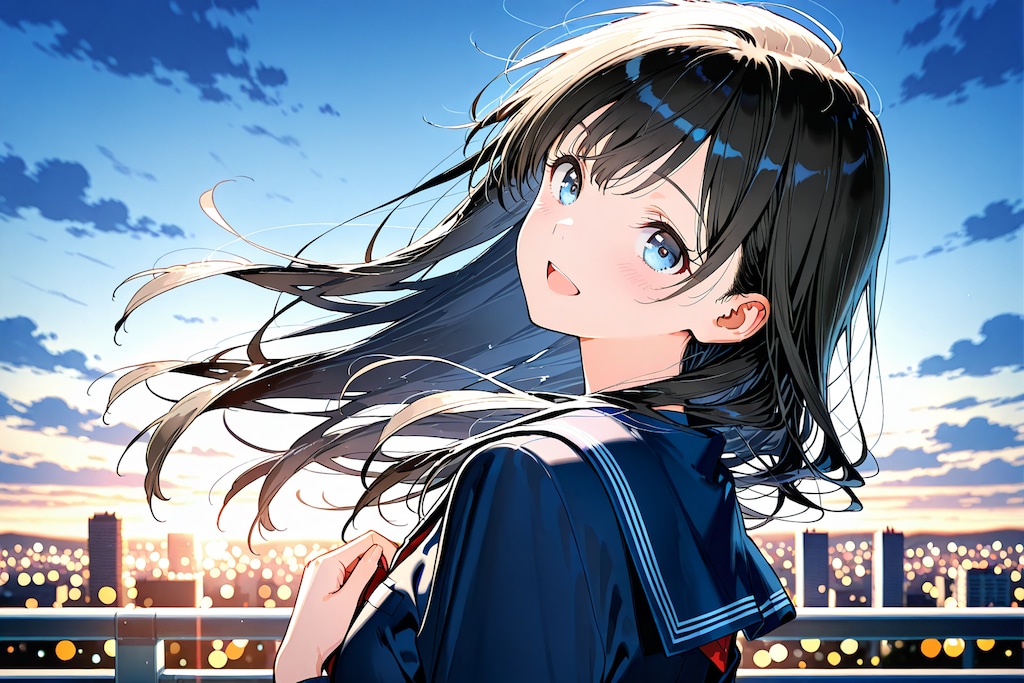 夕陽と美少女(PHOENIX)(10)