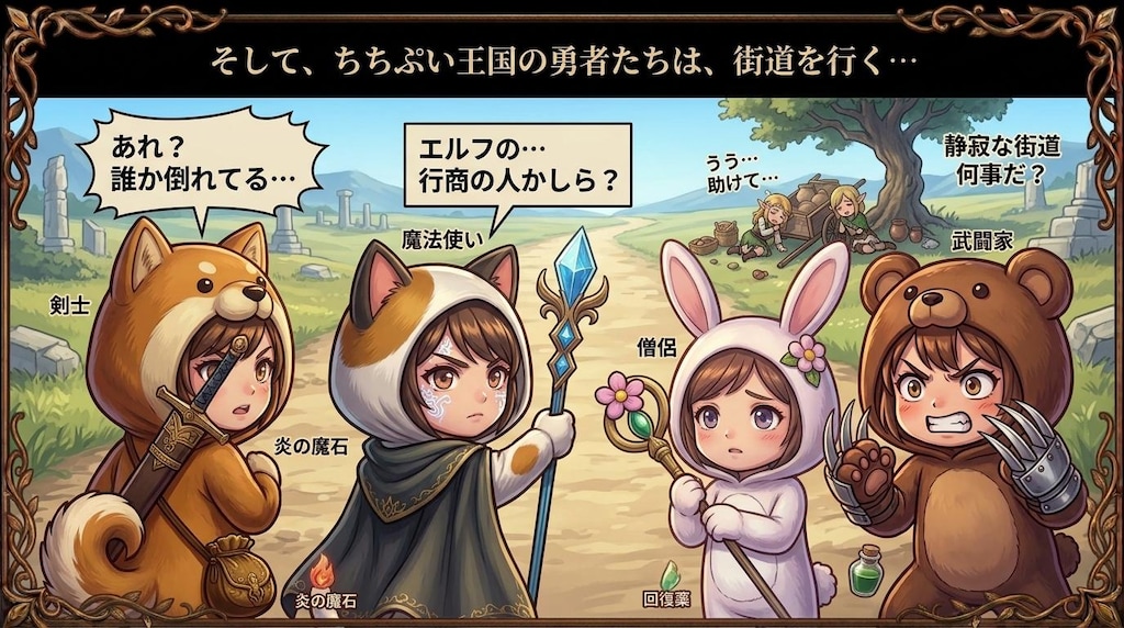 【KIGURUMI QUEST＃１３】旅立ち