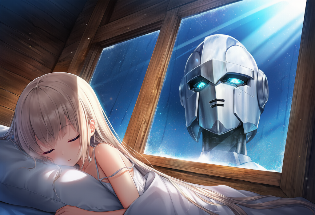 遺跡の守護者と少女の眠り