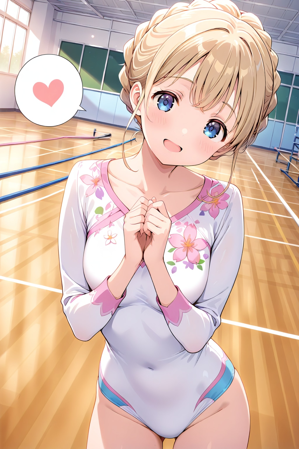 新体操部の瑛梨ちゃん✨１０４ | の人気AIイラスト・グラビア