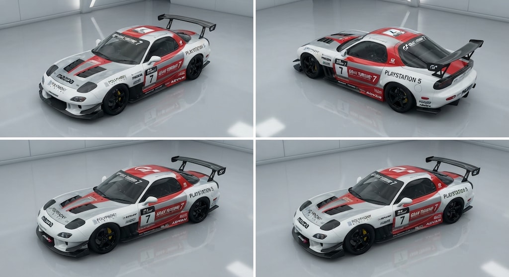 FD3Sグランツーリスモプレゼントカー風