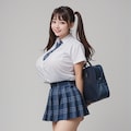 爆乳JKちゃんの制服webカタログ撮影 5枚目