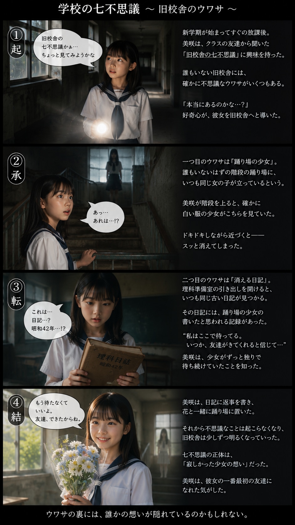 ChatGPT(フォトリアル風)マンガ