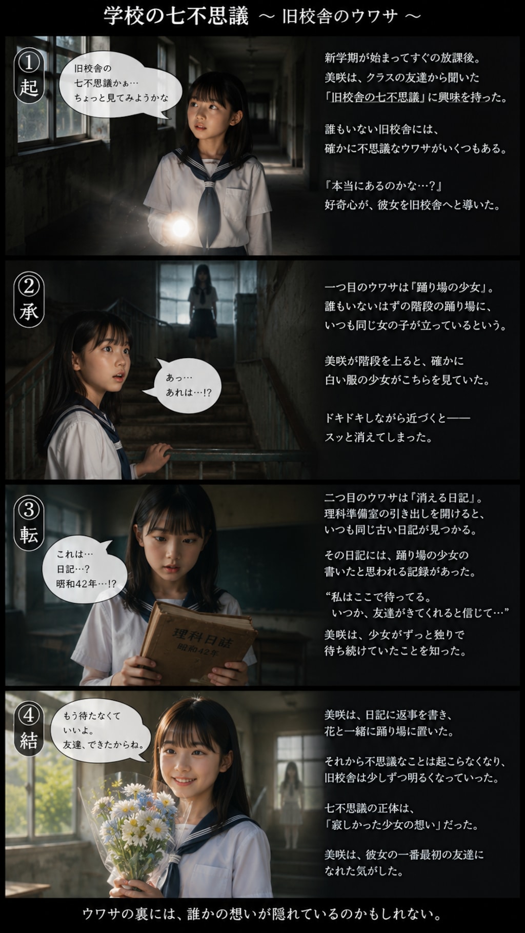 ChatGPT(フォトリアル風)マンガ