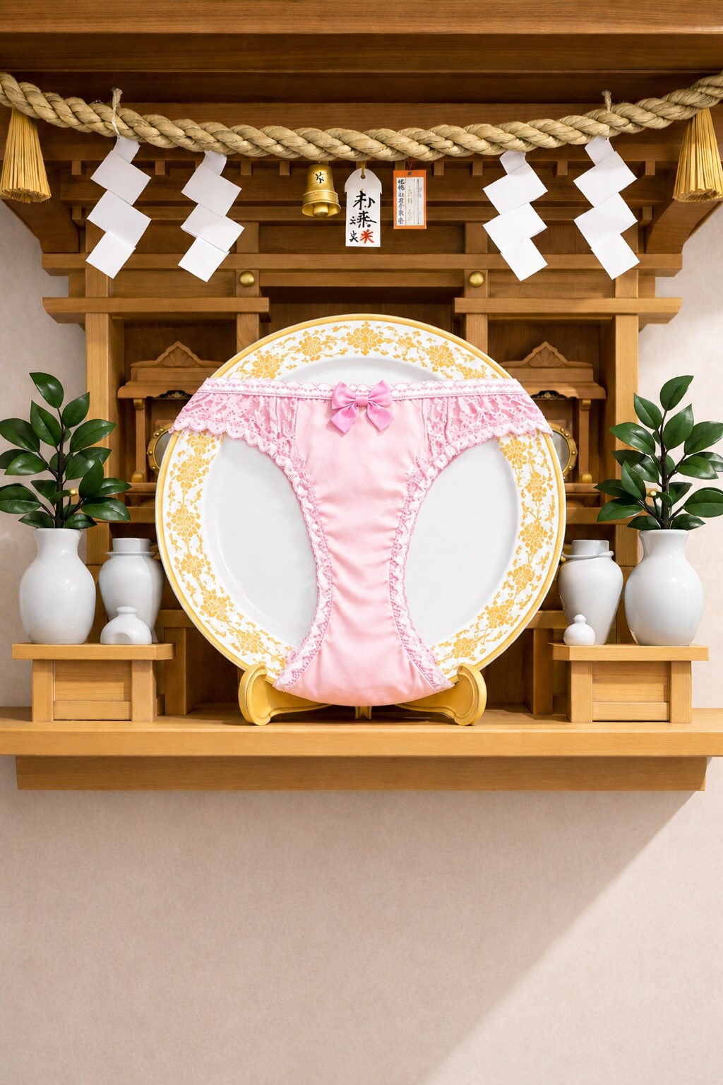 謎のお皿ありがとう
