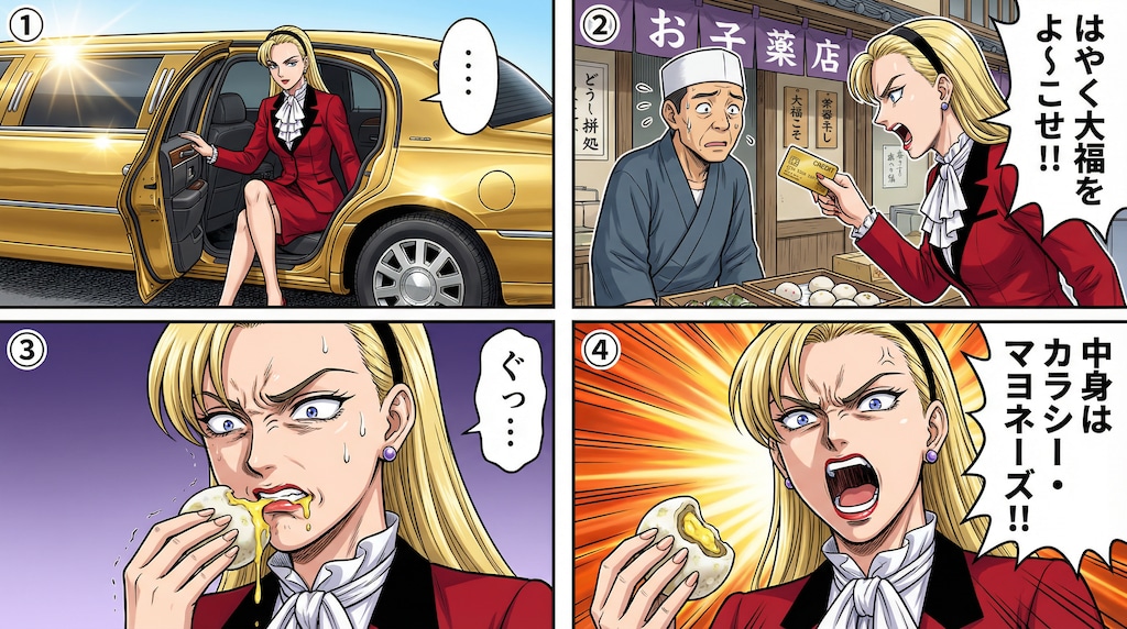 ドロシーと大福。