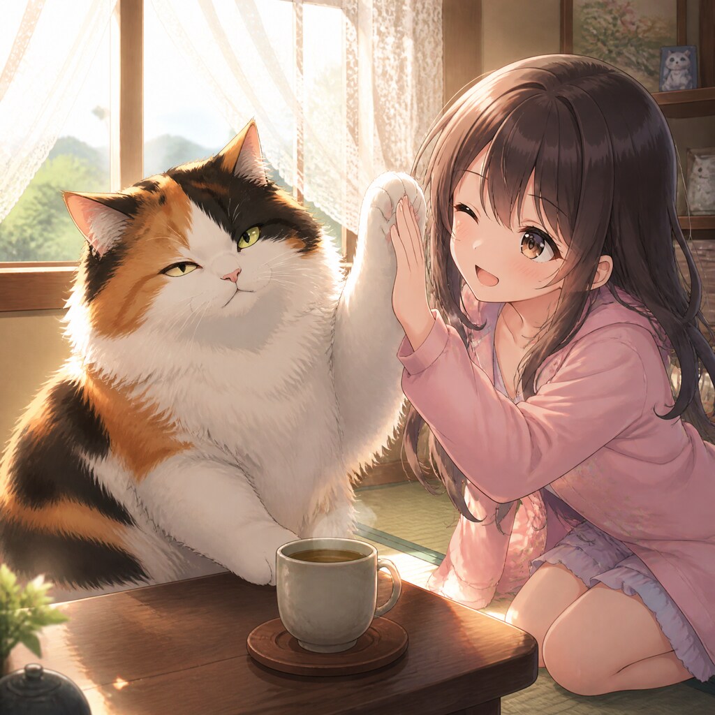 おはよう三毛殿（１０４）GPTimages2.0