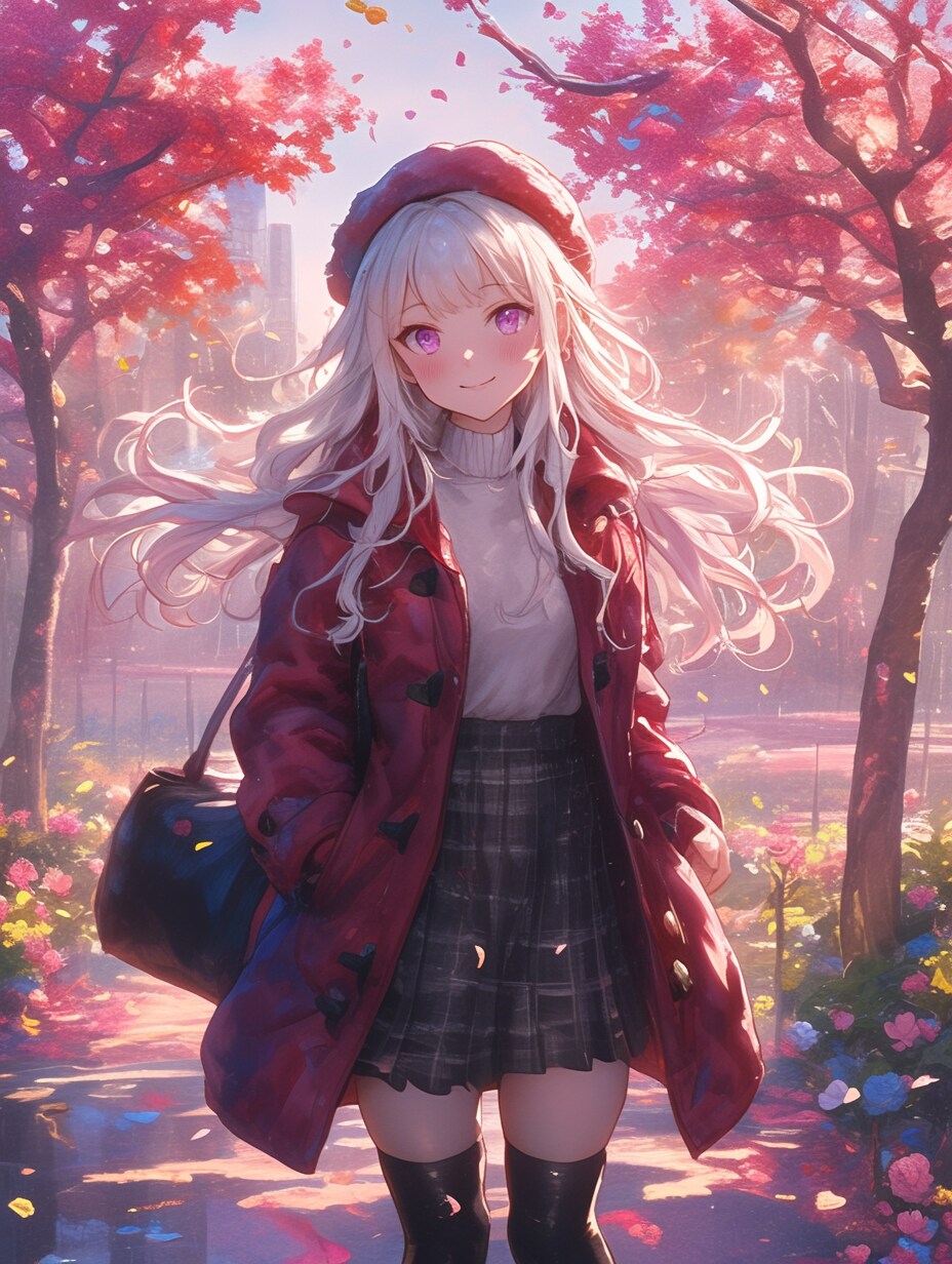 公園の女の子　Girl in the Park