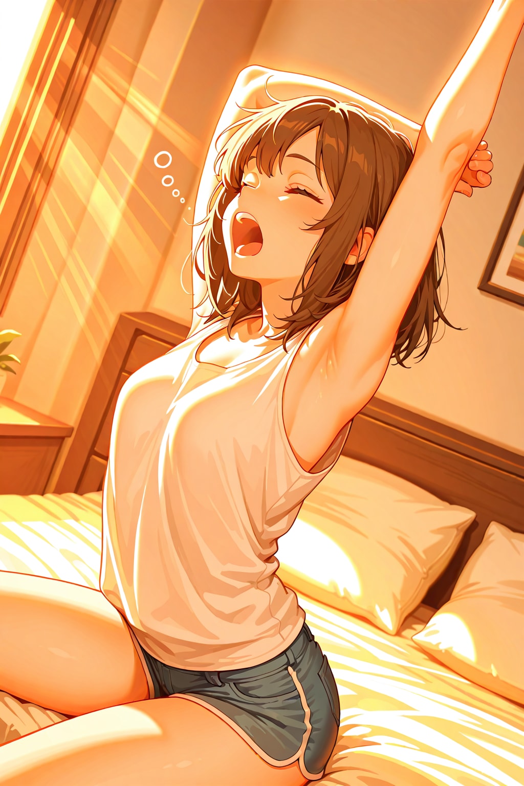 ふわぁぁぁぁぁぁ～ | の人気AIイラスト・グラビア