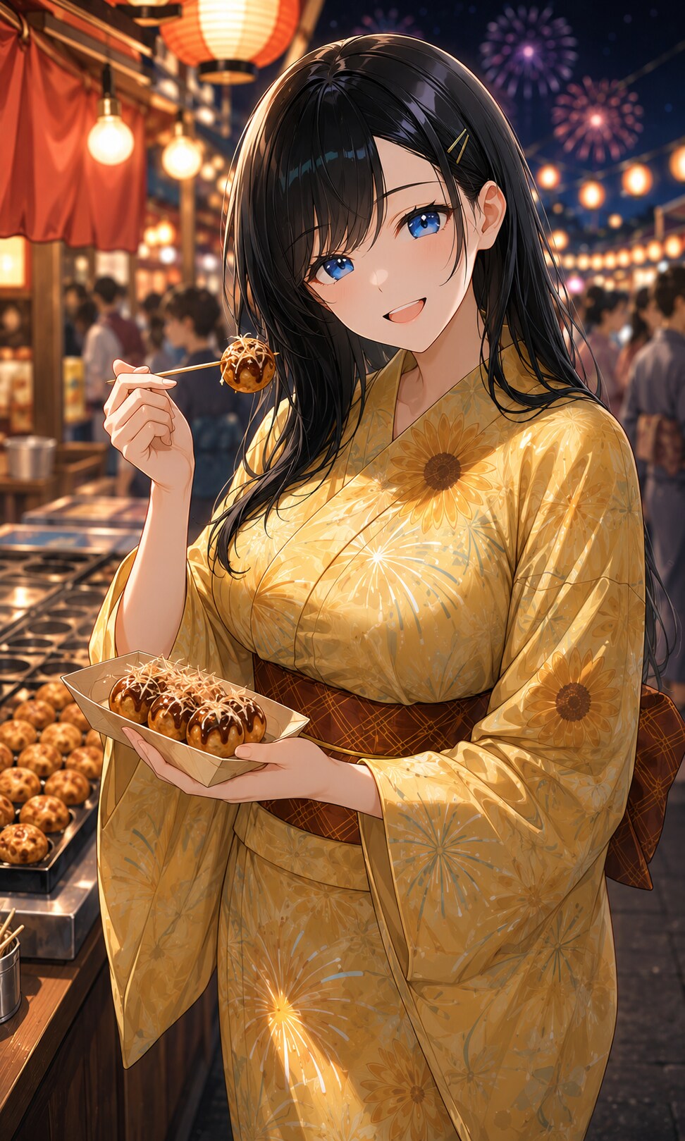 薫子　浴衣姿 | の人気AIイラスト・グラビア