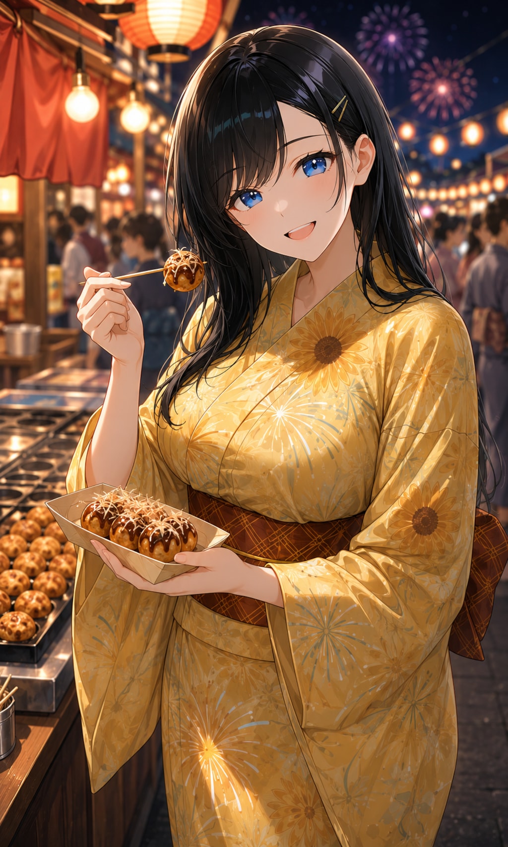 薫子　浴衣姿