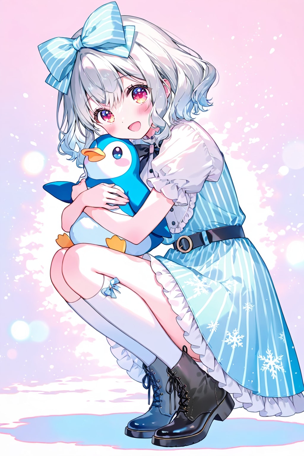 ペンギンは足が長い！？