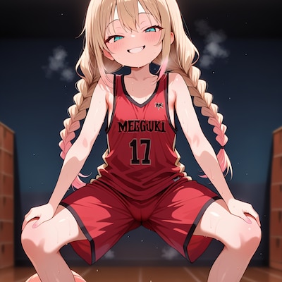 メスガキ バスケユニフォーム | の人気AIイラスト・グラビア