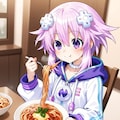 ネプテューヌ　食事 10枚目