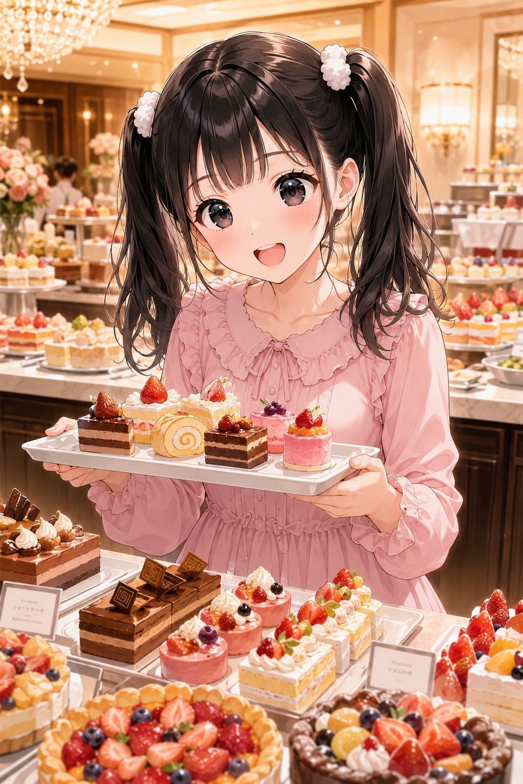 今日はバイキングの日〜♪どれも美味しそうで迷っちゃう〜✨️